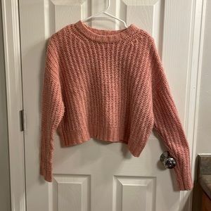 American Eagle Pink Sweater, Small